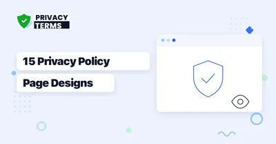 15 Privacy Policy Page Designs Worth Copying (2026)