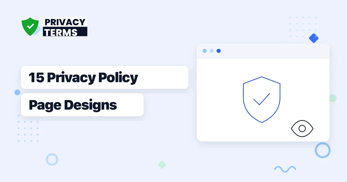 15 Privacy Policy Page Designs Worth Copying (2026)