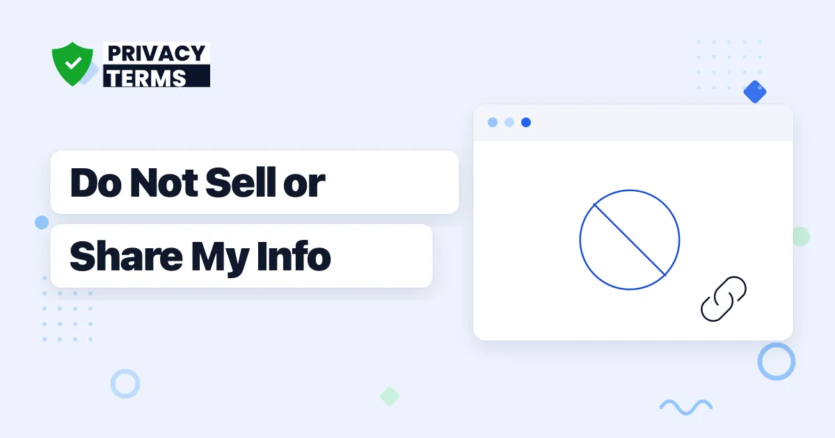 Does the "Do Not Sell or Share My Info" Link Apply to You?