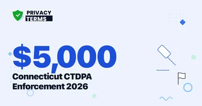 $5,000 Per Violation: Connecticut CTDPA Enforcement 2026