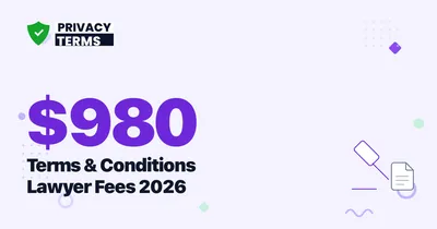 $980 to Draft Terms and Conditions: Lawyer Fees in 2026