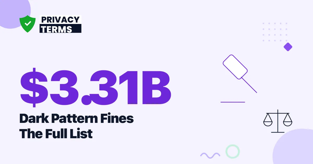 $3.31 Billion in Dark Pattern Fines: The Full Case List [2026]