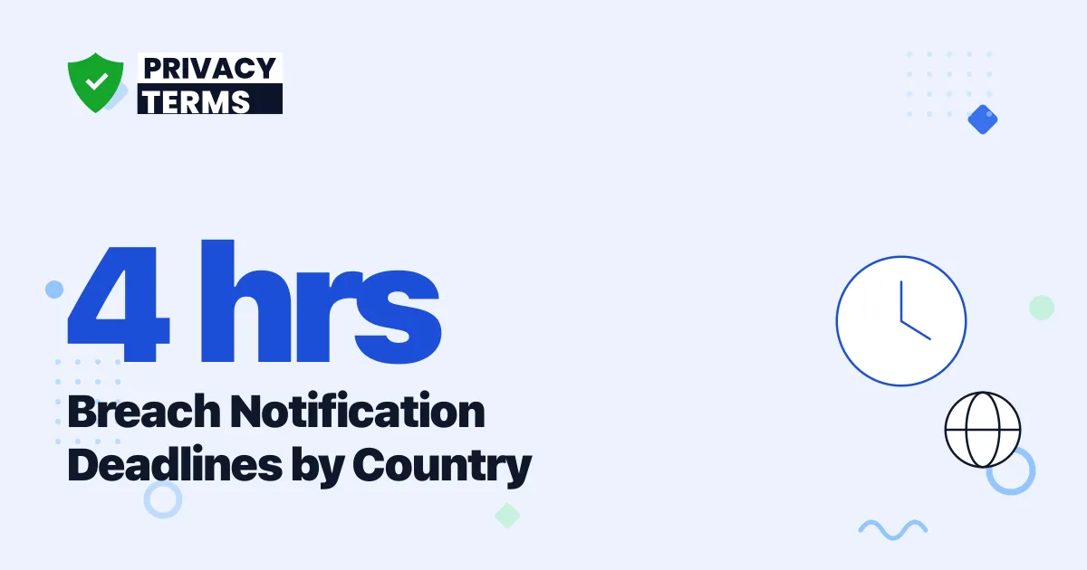 4-Hour Deadline: Breach Notification Laws by Country 2026