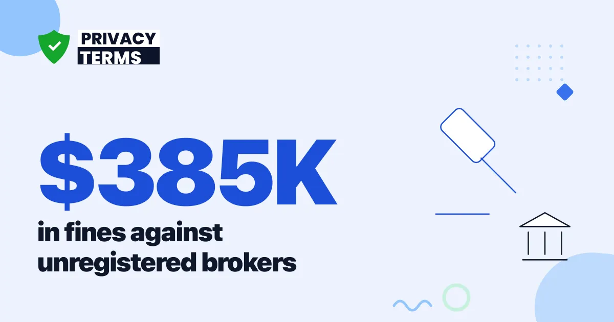 $385,400 in Data Broker Fines: The 2026 CPPA Case List