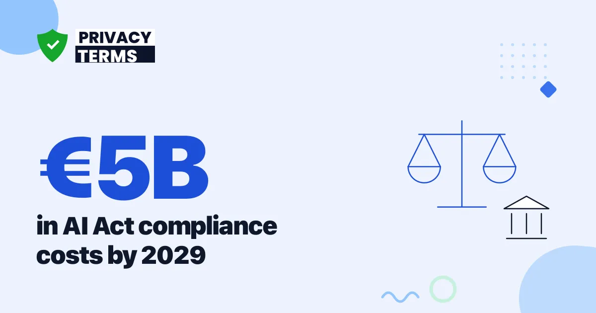 €5 Billion: EU AI Act Compliance Cost Data for 2026