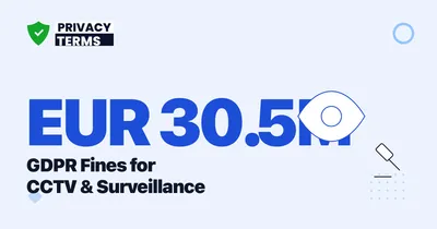 EUR 30.5 Million: GDPR's Largest CCTV and Facial-Recognition Fine
