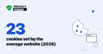 9 Median, 23 Average Cookies Per Website in 2026