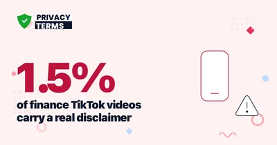 Only 1.5% of Finance TikTok Videos Disclose in 2026