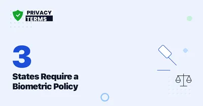 Just 3 States Require a Biometric Privacy Policy [2026]