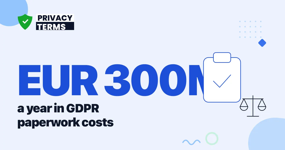 EUR 300 Million a Year: What GDPR Compliance Costs in 2026