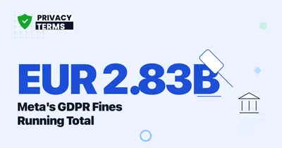 Meta's GDPR Fines: EUR 2.83 Billion Running Total in 2026